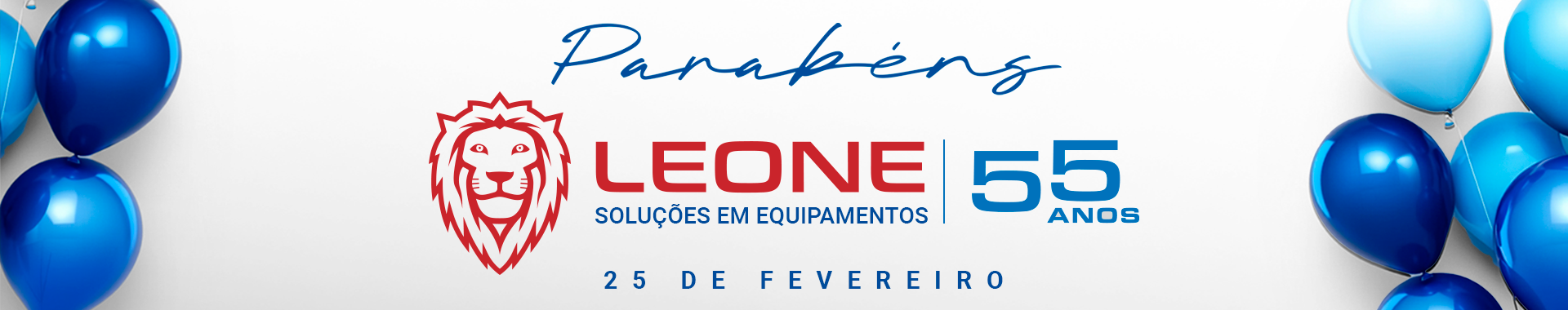 Banner Home 55 anos
