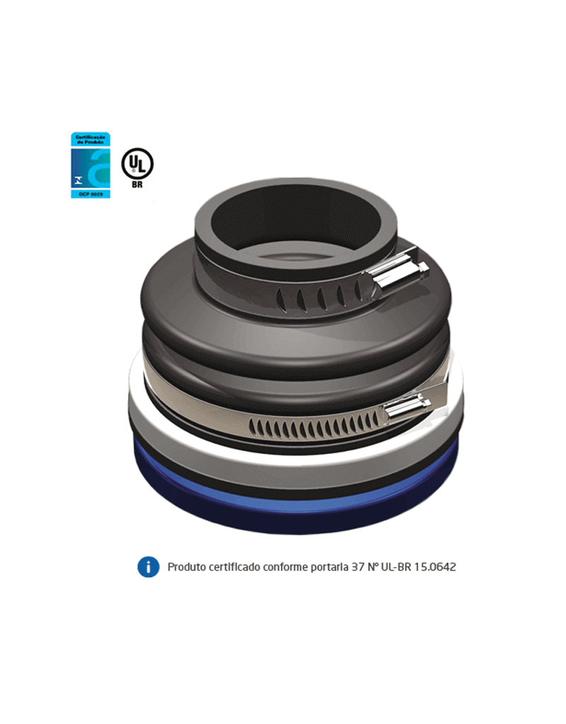 【PWA】UNI-02 - STEEL XL Flange de Vedação em 