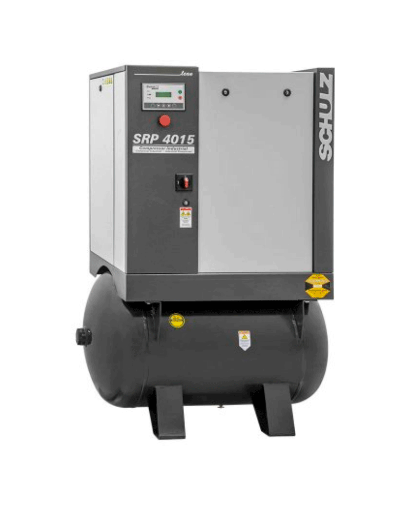 Compressor de Parafuso Srp 4015e Lean R - 15 Hp 230 Litros - Schulz