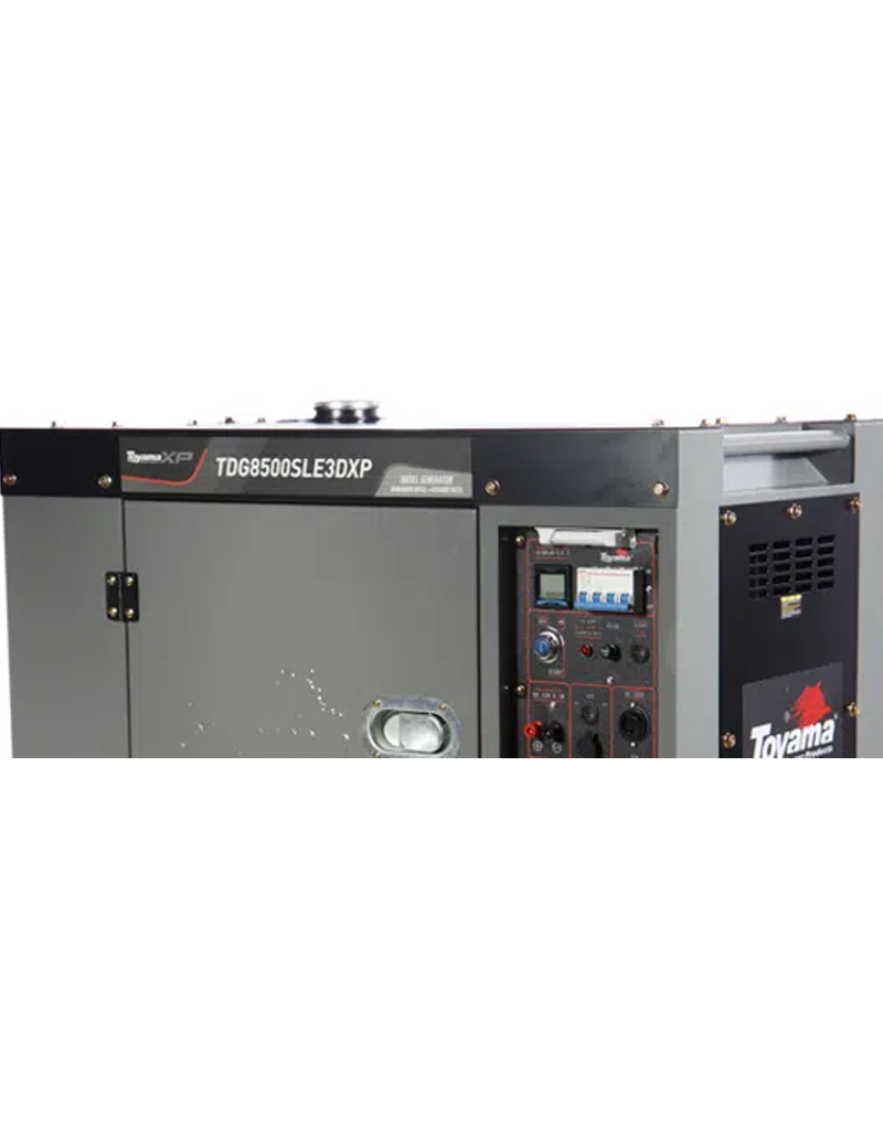 Gerador de Energia a Diesel – Tdg8500slexp 7kva Toyama
